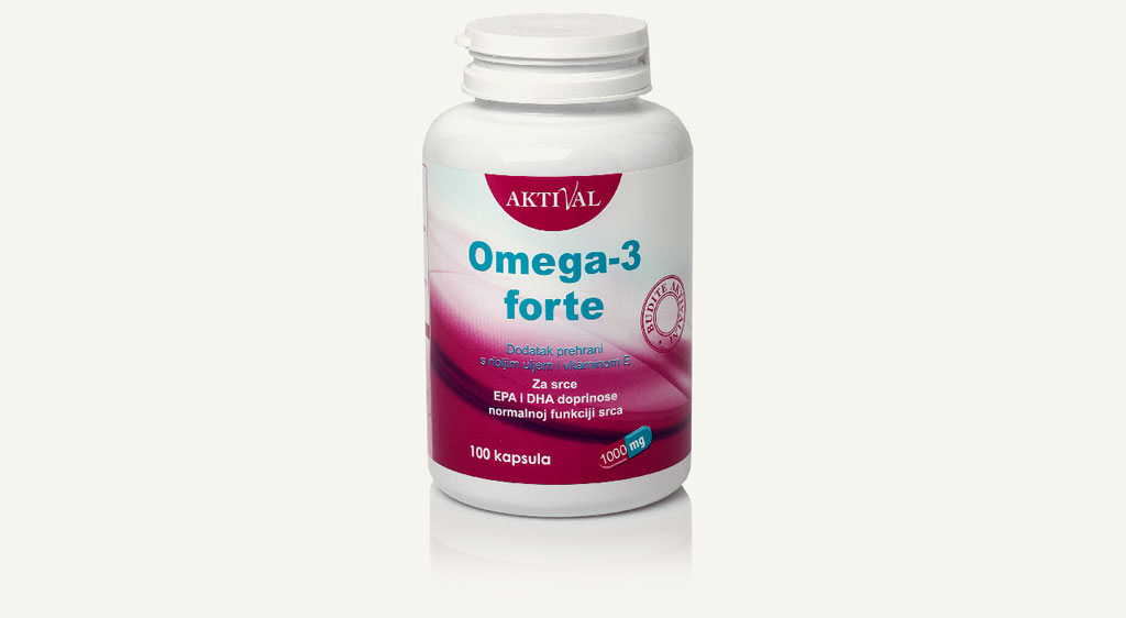 Aktival Omega3 Forte kapsule a100